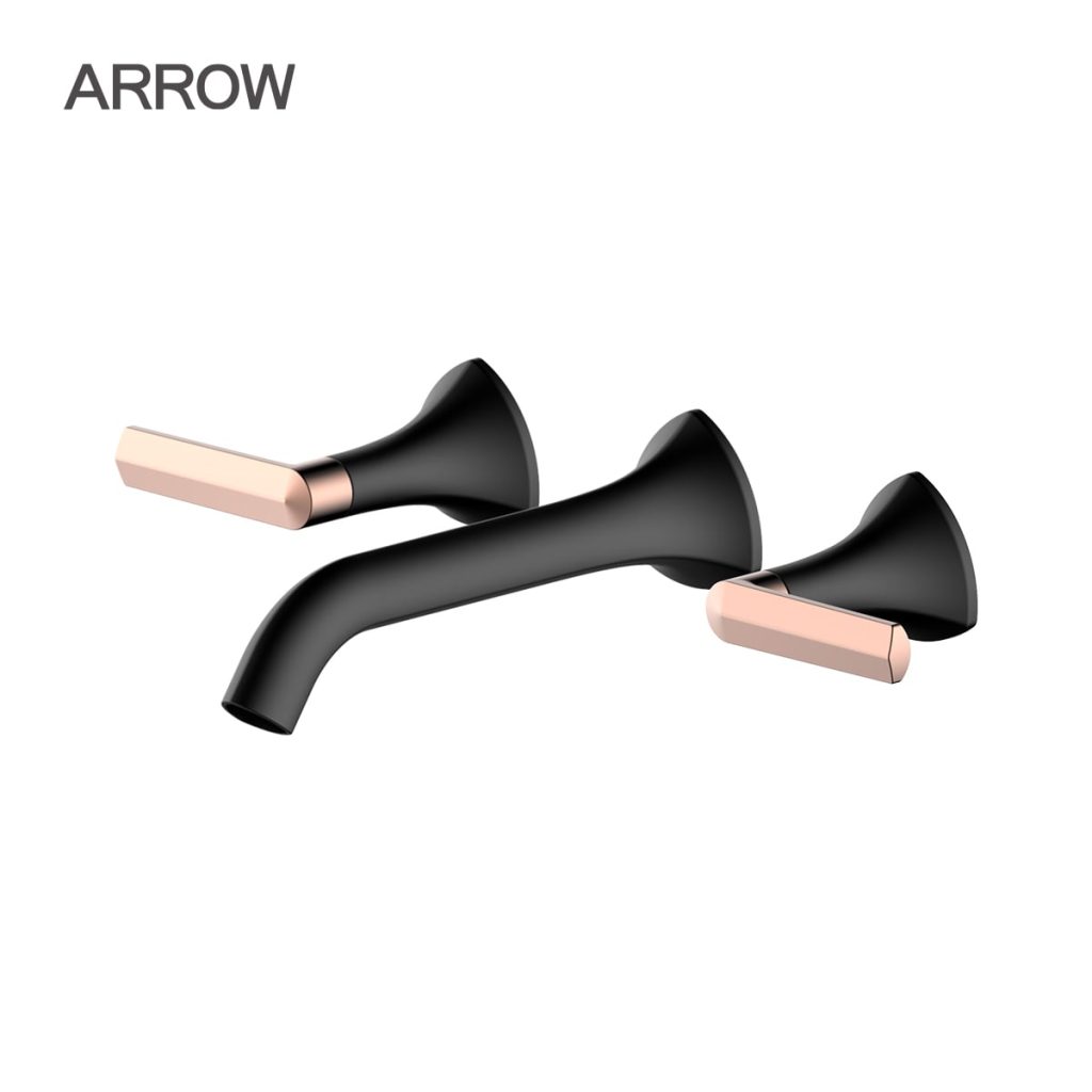 Vòi lavabo nóng lạnh Arrow AG4281MB